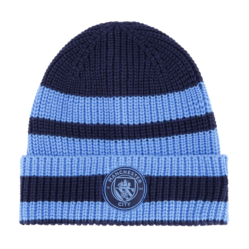 MCFC MID CROWN BEANIE - navy